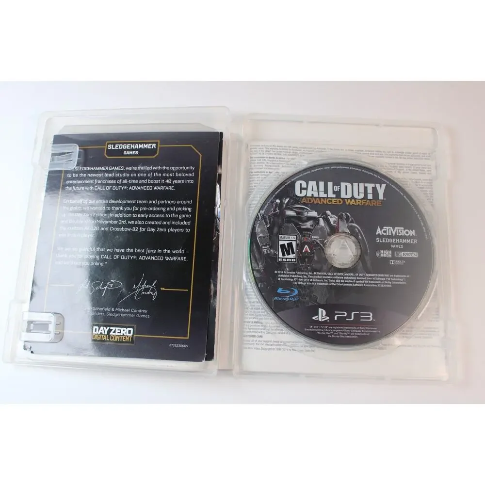Call of Duty: Advanced Warfare -Day Zero Edition (Sony Playstation 3, PS3)